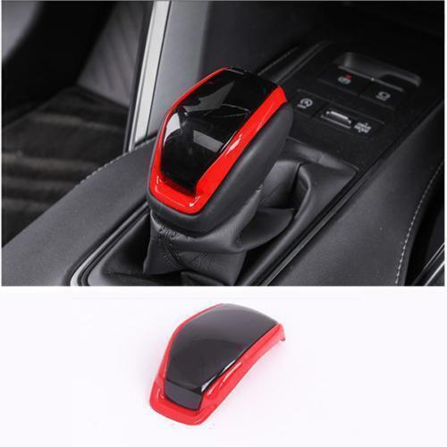 for Toyota Venza 2021-24 BlackRed Inner Gear Shift Knob Head Cover Cap Trim 1P
