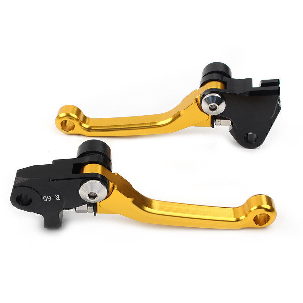 Fit for KAWASAKI KX250F/450F KX 250F KX 450F KX250 Pivot Brake Clutch Levers GOLD UK