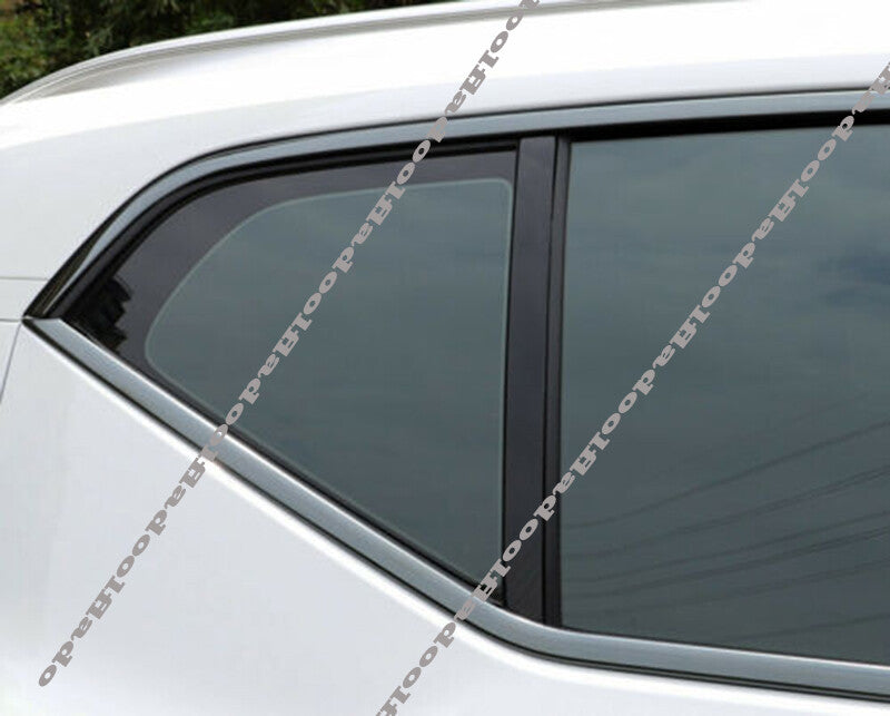 for Volvo XC40 2019-2024 Black Steel Door Window Sill Molding Trim Decor Strips