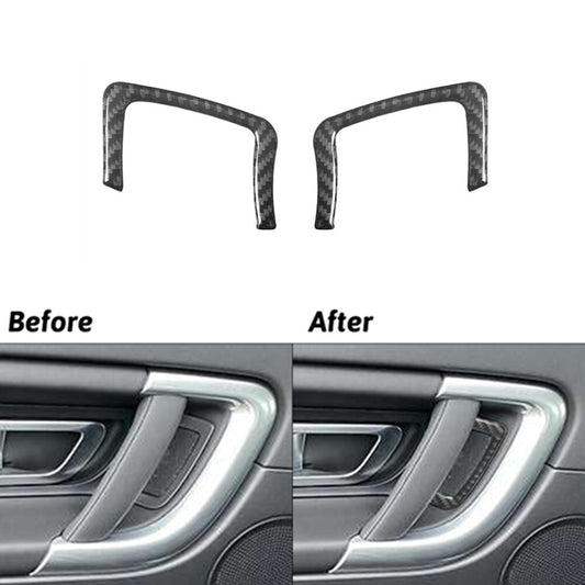 Carbon Fiber Rear Door Handle Top Trim for Land Rover Discovery Sport 2015-2019
