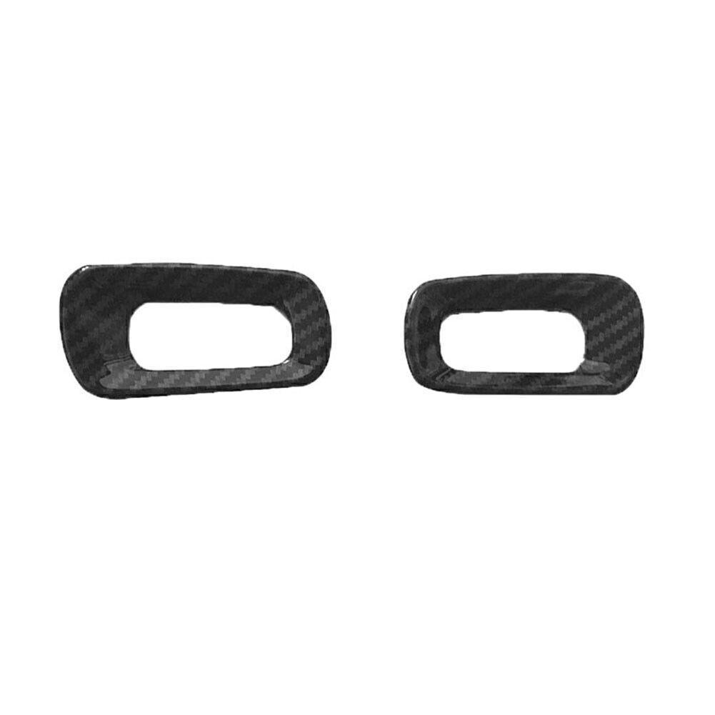 Inner Dashboard Air Outlet Vent Trim Fit for Volvo XC40 2018-2022 Carbon Fiber ABS