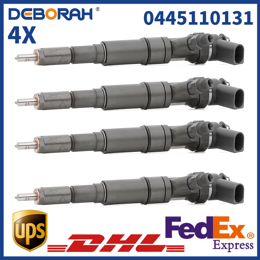 4X 0445110131 Diesel Fuel Injector Nozzle 7789661 0986435084 for BMW 1er 3er 5er X3