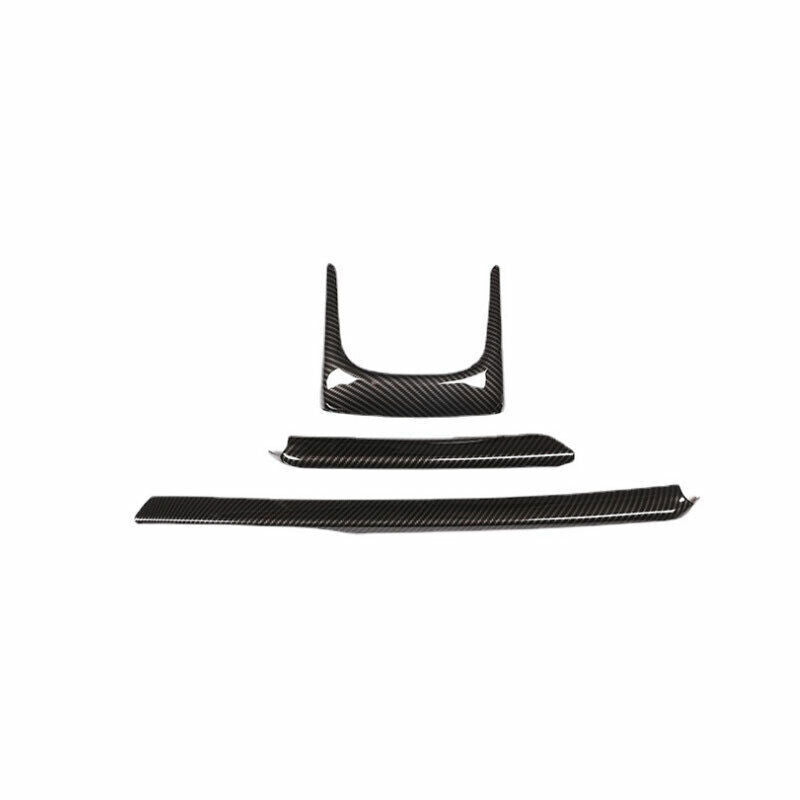 ABS Carbon Fiber Central Console Armrest Box Strip Trim for BMW X1 F48 2016-2022