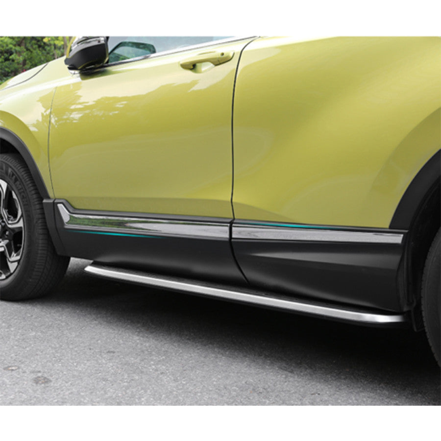 Abs Chrome Body Side Moulding Cover Trims 6pcs Fit for Honda Cr-v Crv 2018-2022