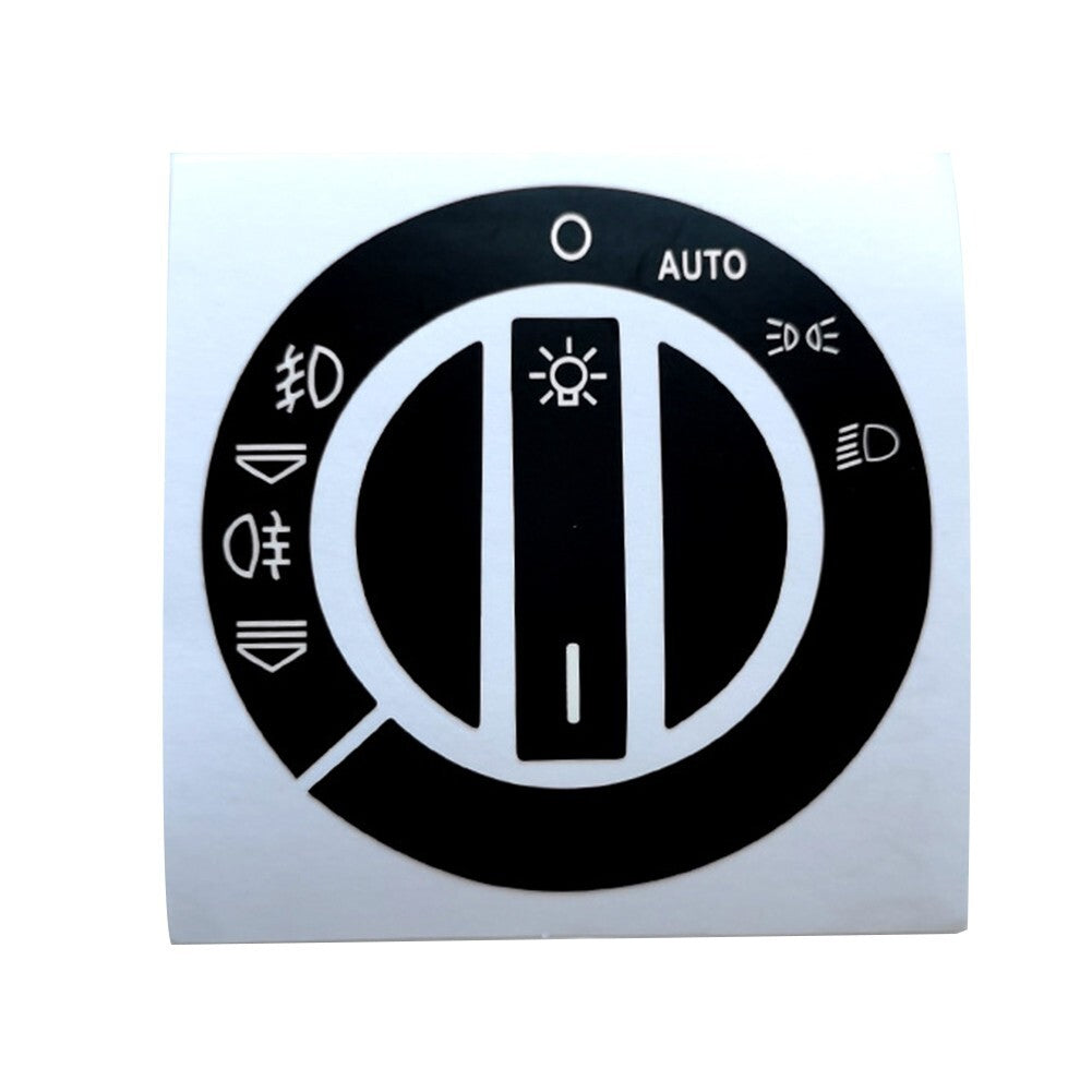 for A8 D3 Clima Panel Decals Stickers for Repair Worn Button Switch Knob