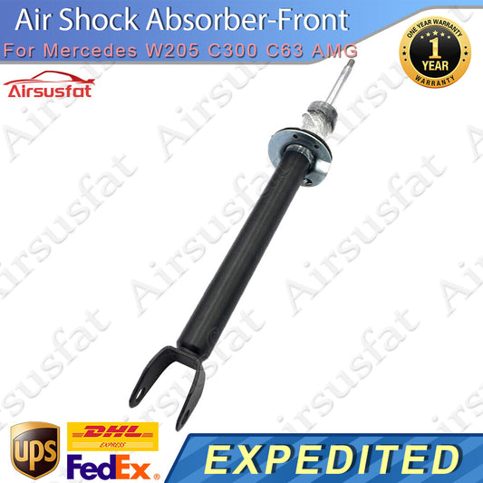 for Mercedes W205 C300 C63 AMG 2WD 15-20 Front L/R Air Suspension Shock w/o EDC