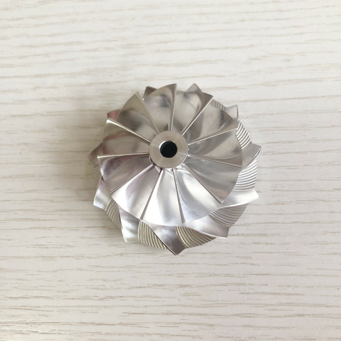 GTA15-25 436132 43.41/56.02mm 11+0 Blade Performance Steel Billet Compressor Wheel