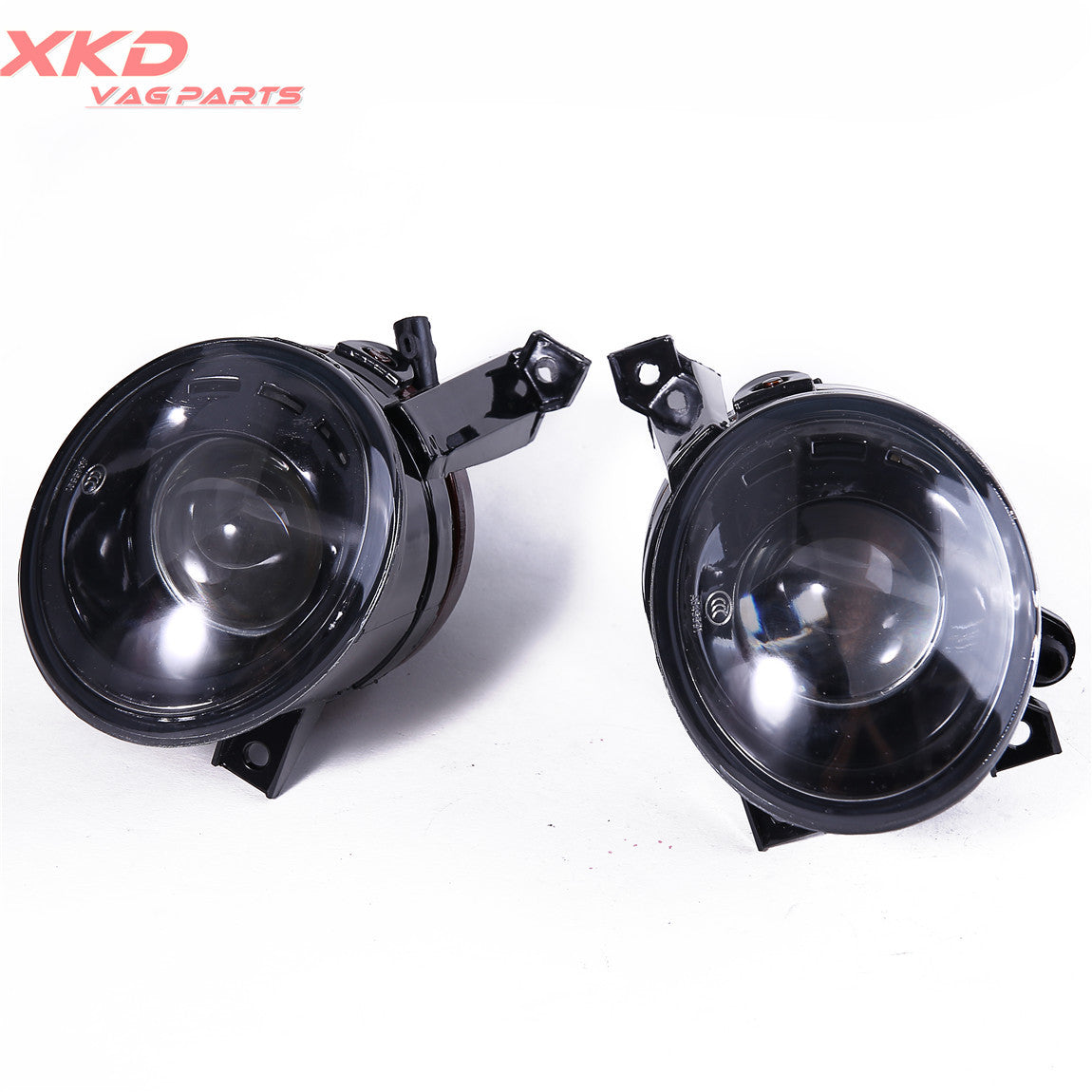One Pair Front Convex lens Fog Lamps Foglights 9006 for VW for Tiguan EOS CC Touran