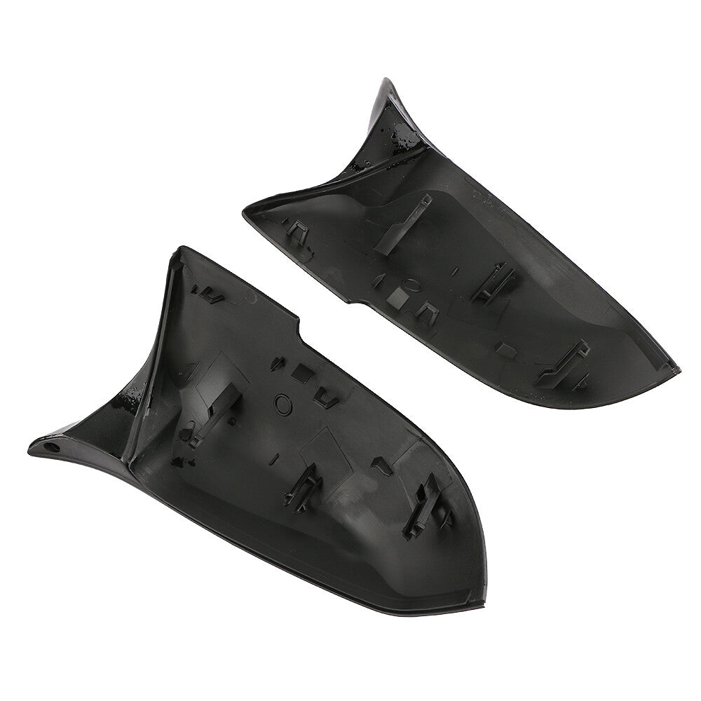 2xRear Wing Mirror Cover Door Cap for BMW F20 F21 F22 F30 F32 F36 Gloss Black