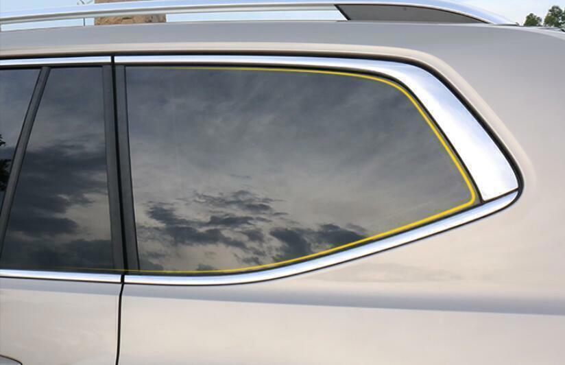 for Volkswagen Atlas 2018-2023 Chrome Look Steel Windows Sill Molding Strip Trim