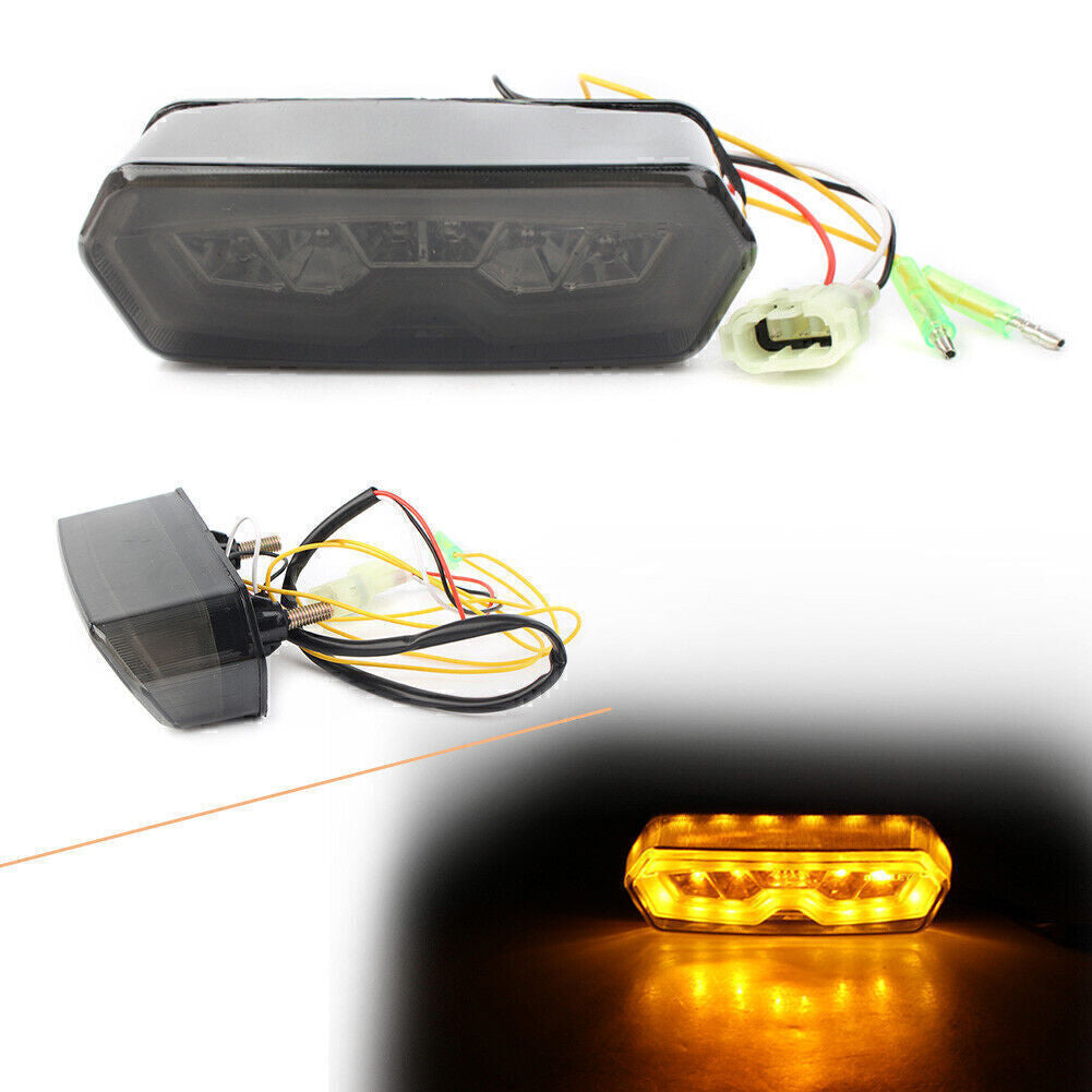 LED Turn Signal Integrated Brake Tail Amber Light Fit for Honda Grom/MSX 125 14-16