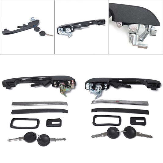 Front Left+Right Door Handle for Passat for Jetta 16 I 1 for Golf 17 MK1 MK2 1974-94 Car