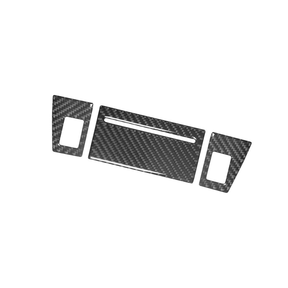 Carbon Fiber Below Radio With Heated for Seat & Ashtray Cover for Chrysler 300