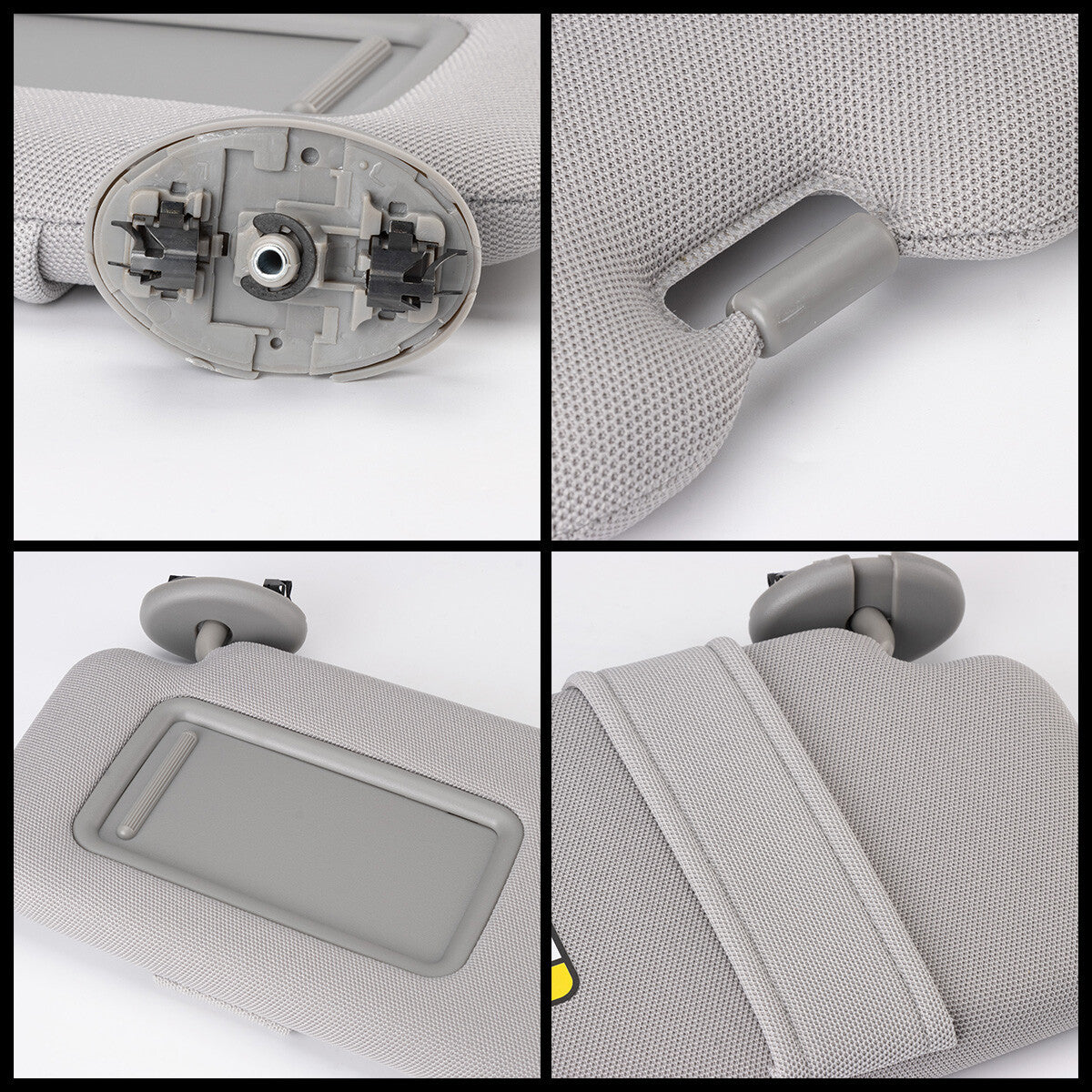 74320-02711-E0 Gray left driver's side sun visor suitable for Toyota for Corolla 09-13 10 11 12