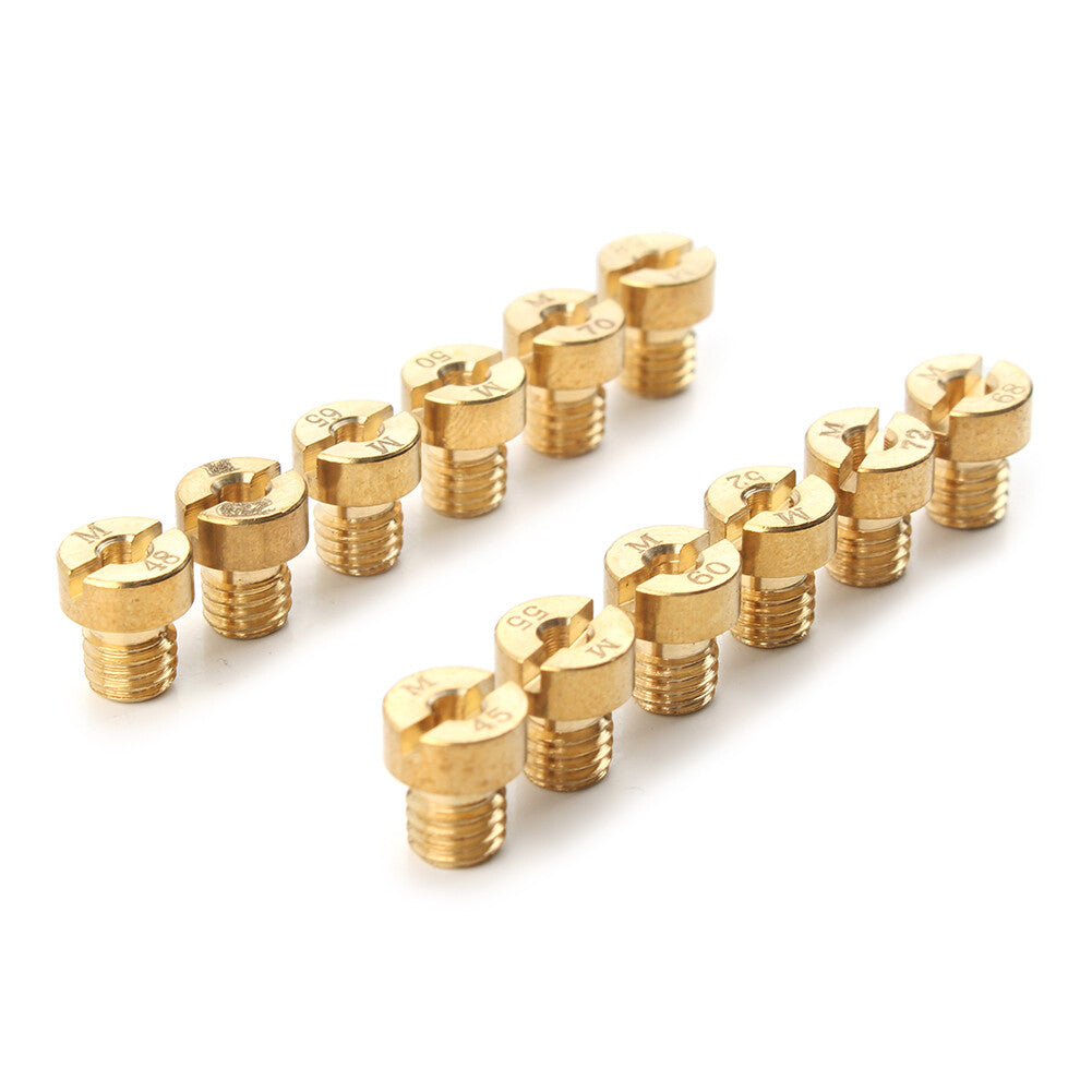 45-72 M5 Main jet For Dellorto Carburetor SHA SHB UA UB PHBG VHB-CS VHBT-CS