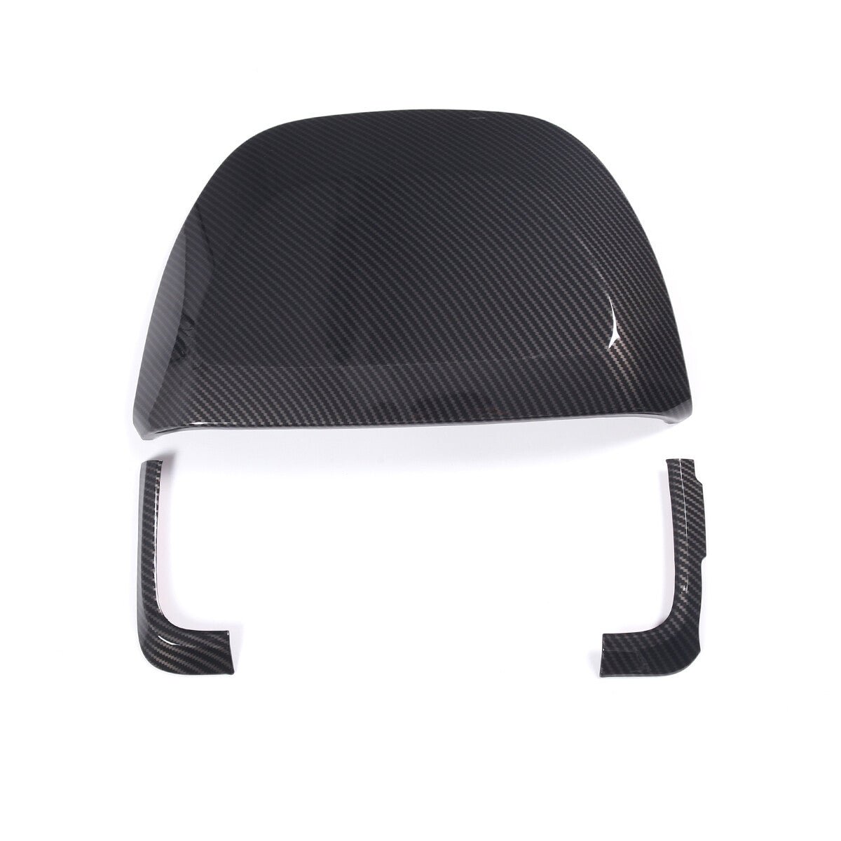 ABS matte black navigation screen internal frame trim for Jaguar for F-Type 2013-18