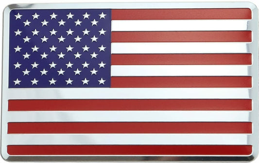Car side fender rear trunk badge sticker American flag for Chevrolet