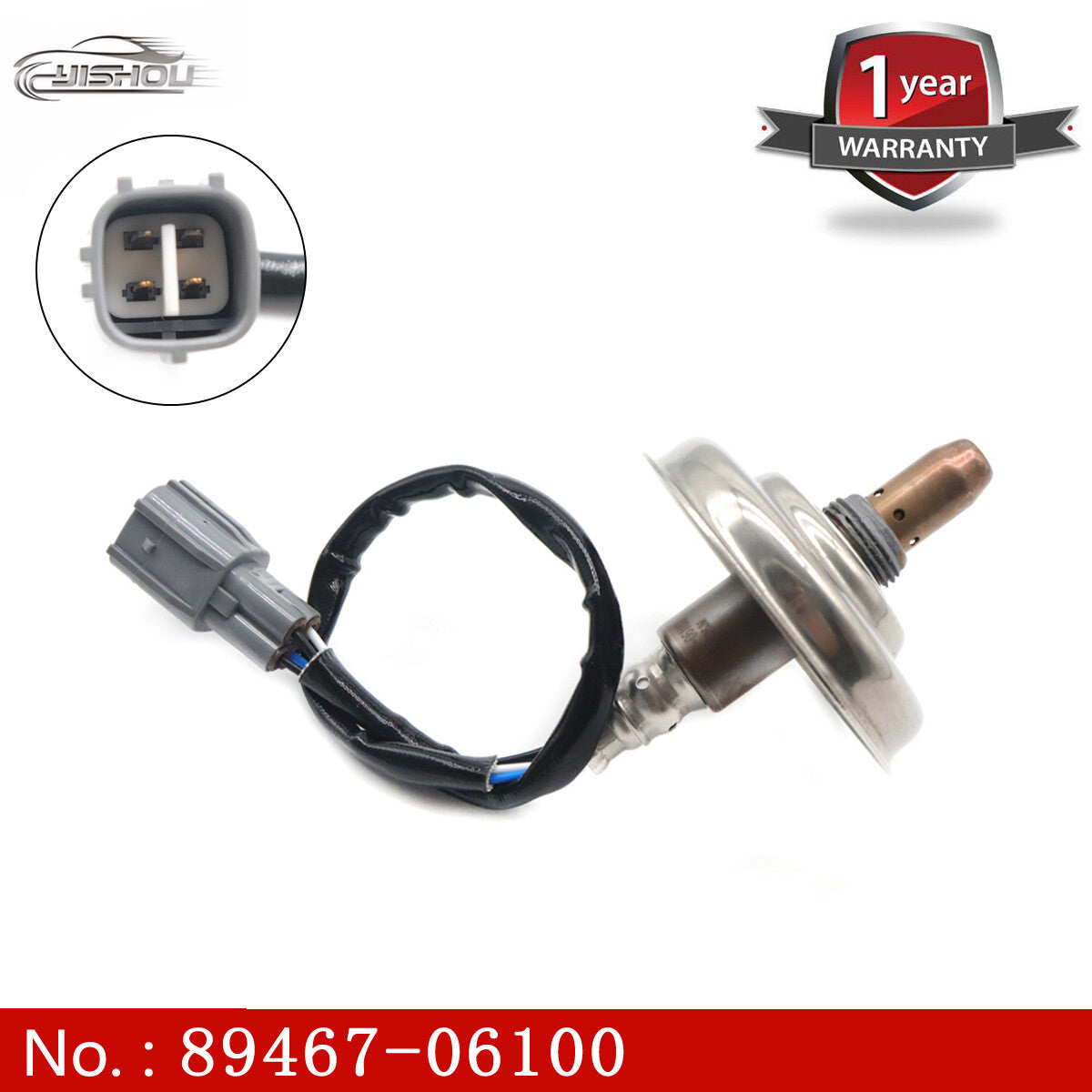 Upstream oxygen sensor 89467-06100 is suitable for Toyota for Camry 2.5L (10-11) and Venza 2.7L (09-12).
