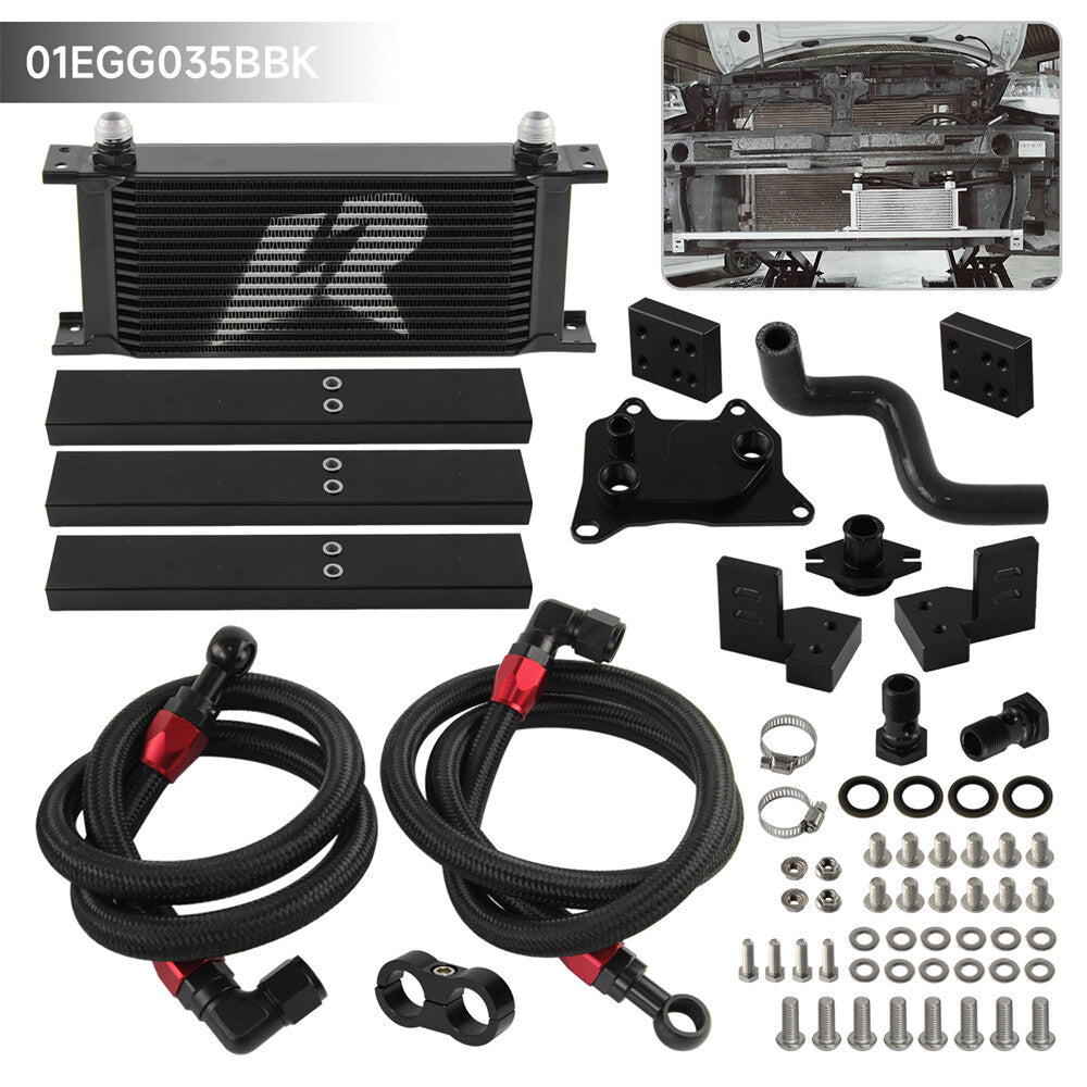 16 Row AN10 Oil Cooler Kit for VW for Golf MK7 GTI for Tiguan for Audi A3 S3 8V for Skoda EA888
