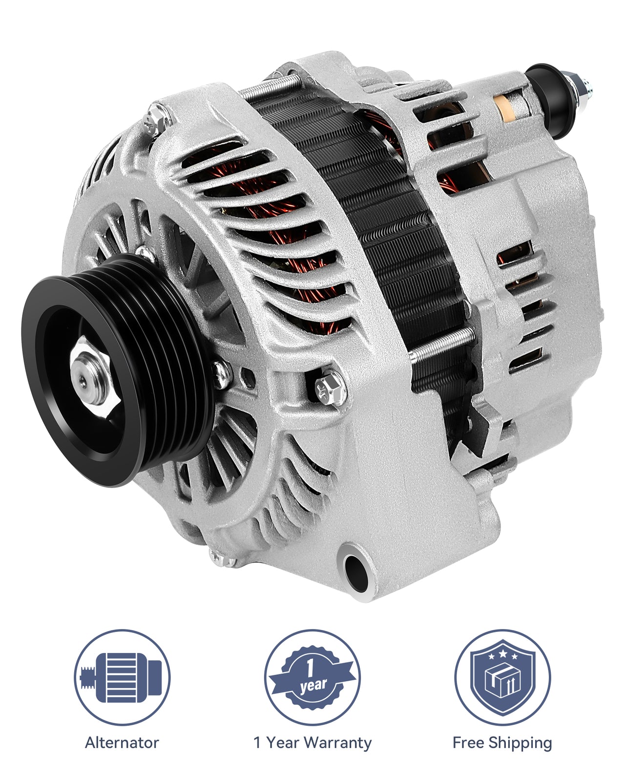 For 2004 for Pontiac GTO Base Coupe 2-Door 5.7L New Alternator 12V 140Amp AMT0140