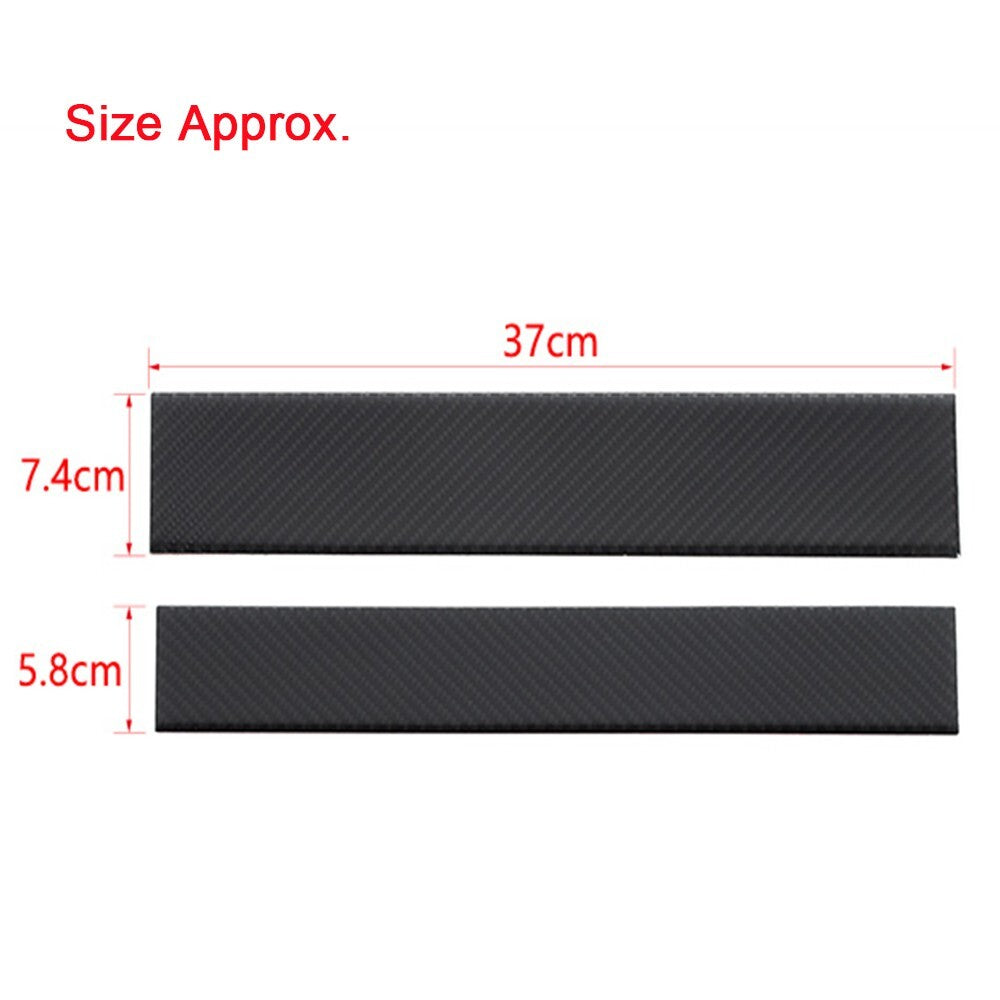 2PCS Rear Window Panel Cover Trim for Dodge for RAM 2010 2011 2012 2013 2014 2015