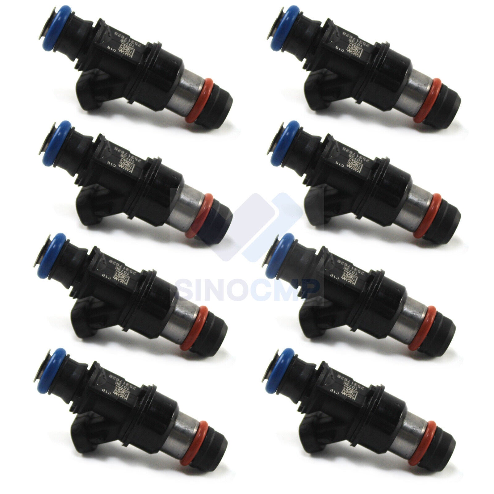 8PC Fuel Injectors 17113698 1711553 for Delphi for Chevy Savana 1500 FJ315
