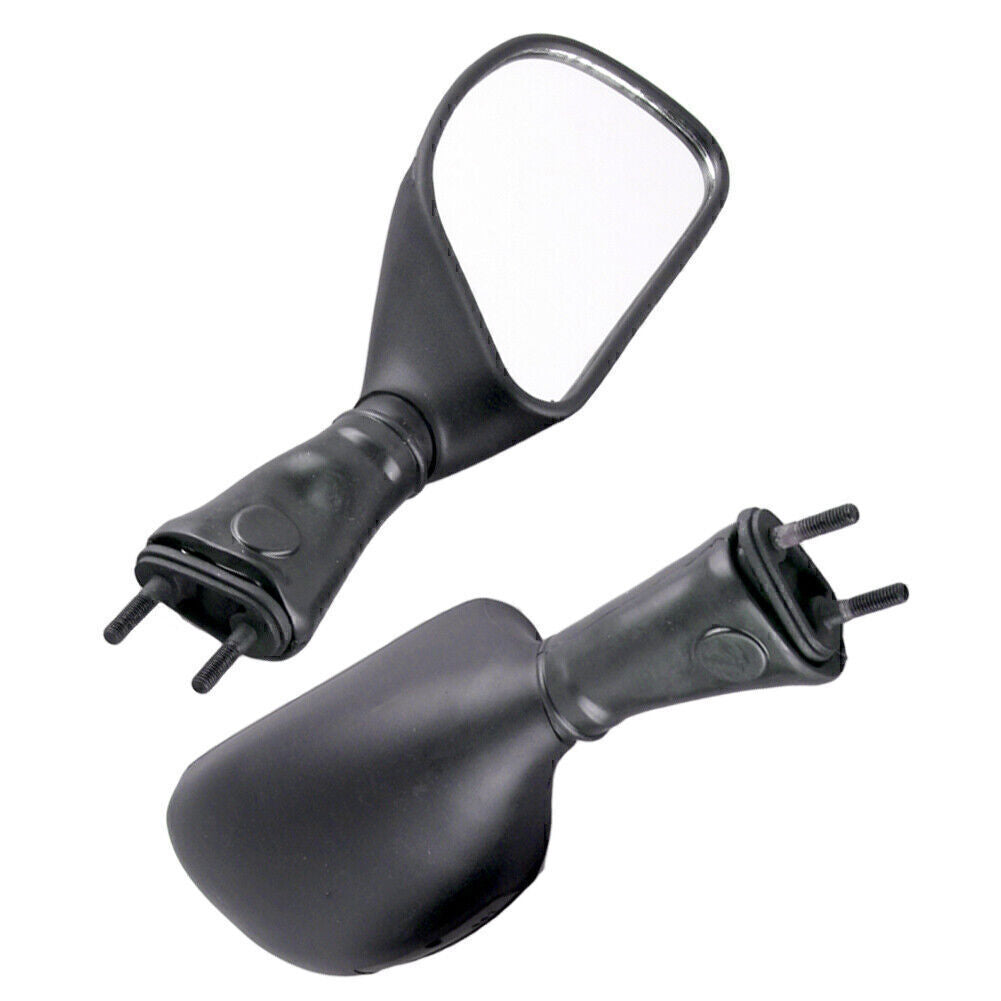 Left Right Side Rear View Mirrors Fits for Kawasaki ZX6R 98-02 ZX9R 98-03 650R