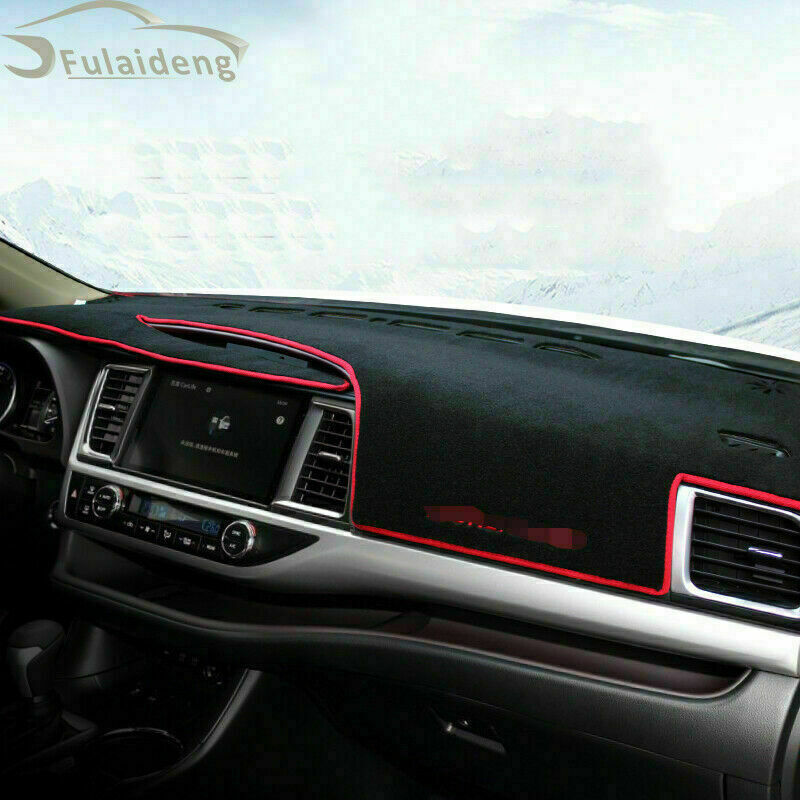 Inner Dashboard Dash Mat DashMat Sun Cover Pad for Toyota Highlander 2014-2019