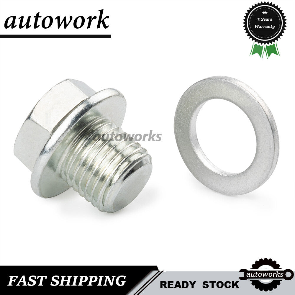 1Pcs for Honda / for Acura Engine Oil Pan Drain Bolt Plug with Washer 90009-R70-A00