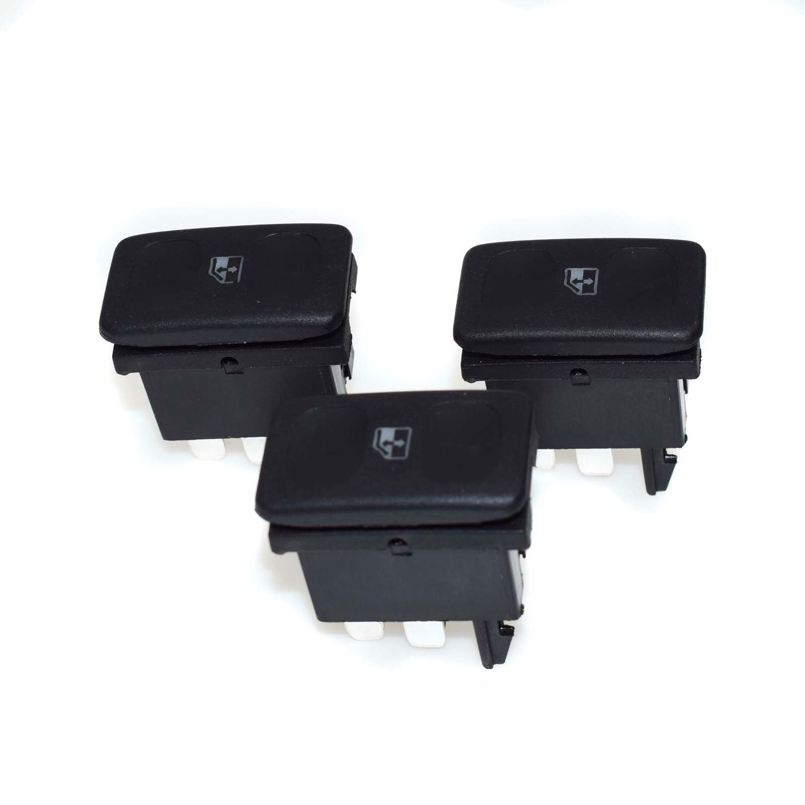 for VW for GOLF POLO for Seat Ibiza Cordoba 1985-1992 191959855 Power Window Switch 3Pcs