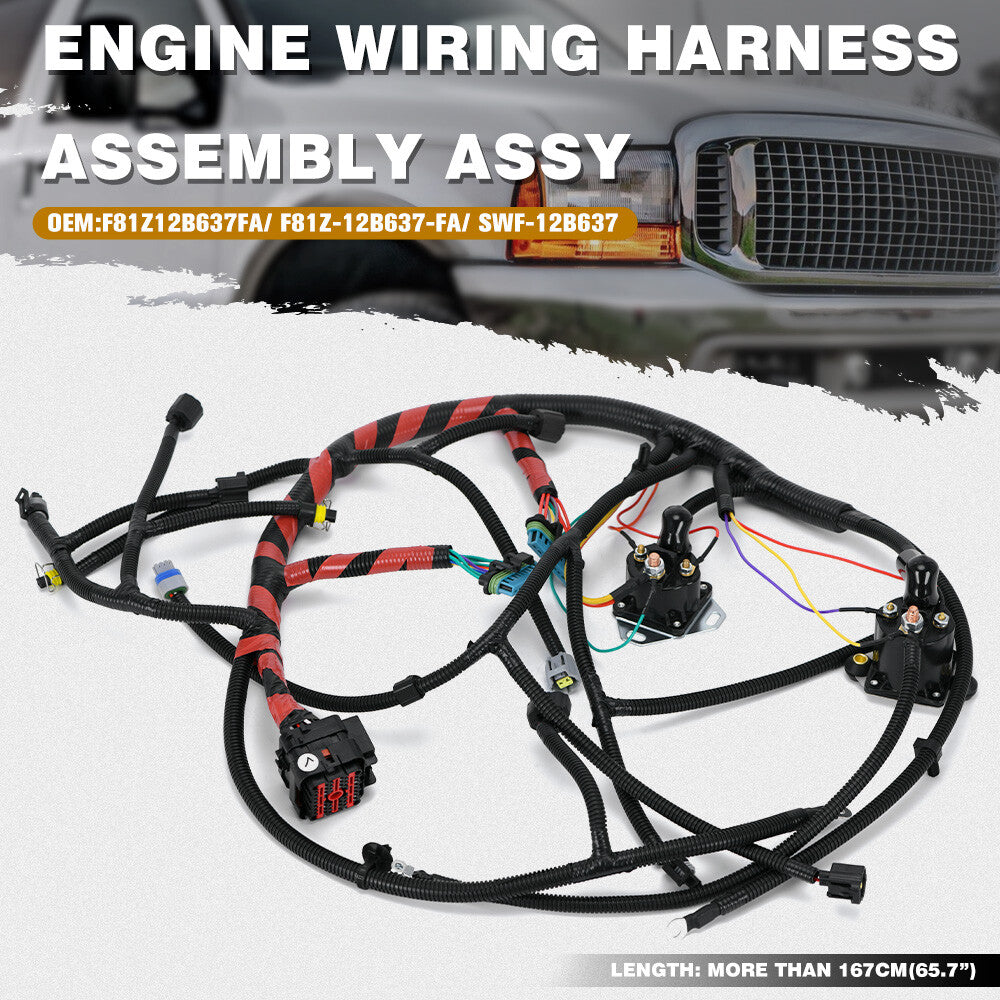 Engine Wiring Harness For 2002 2003 for Ford Super Duty F250 F350 F450 F550 7.3