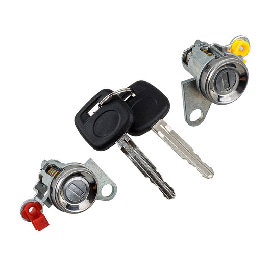 Fit for Corolla Ae110 for Toyota RAV4 Door Lock Cylinder Keys Set 69052-12340