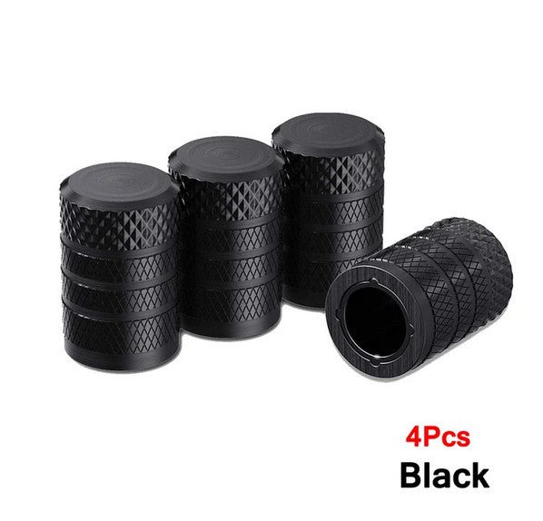 4-piece universal car tire valve cover rod air dust cover for Peugeot