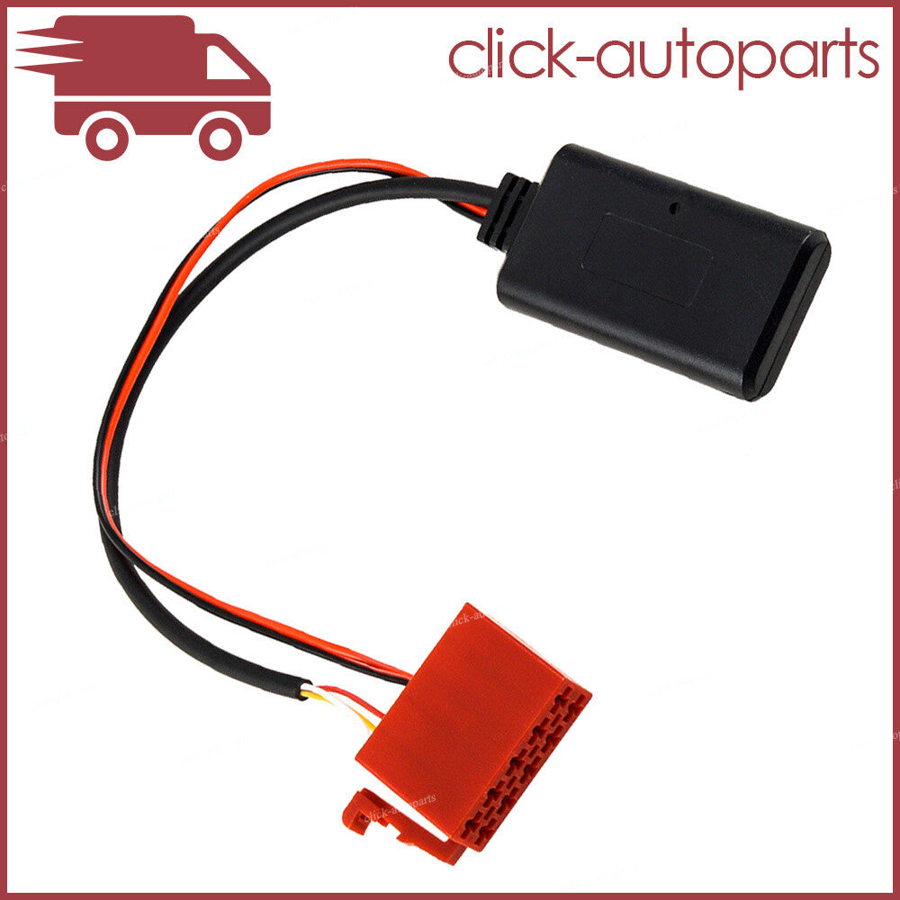 for Mercedes W210 BE2210 W124 W140 W202 Cable Bluetooth Adapter Music AUX