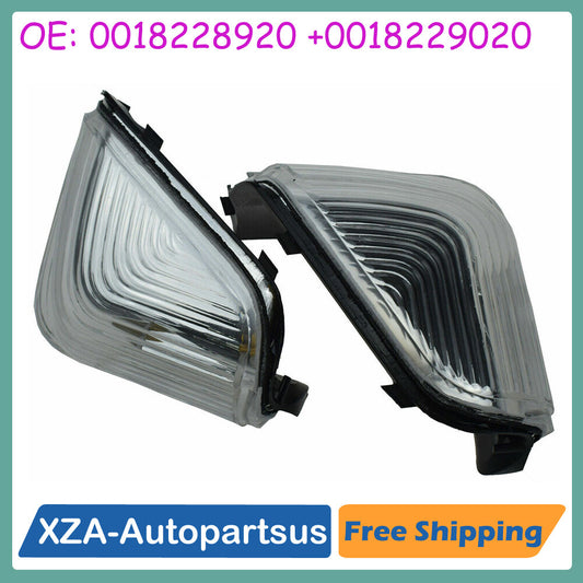 Left & Right Side Mirror Turn Signal Light Lamps for Mercedes Sprinter 2500 3500