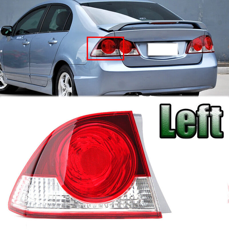 Left for HONDA for CIVIC 2006-2011 FD1 FD2 For CIIMO 2012 Rear Lamp Brake Tail Light