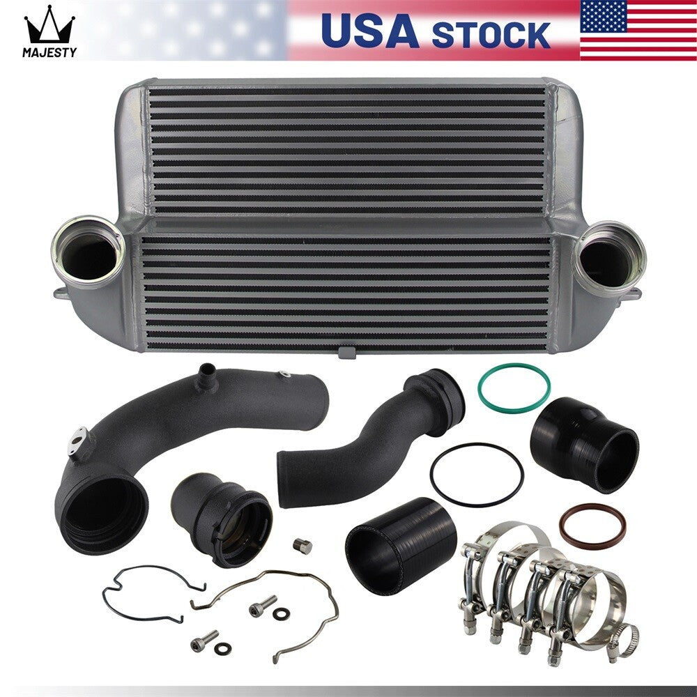 Intercooler Kit + Charge Boost Pipe Turbo for BMW X5 F15 E70 X6 F16 E71 35i 40e