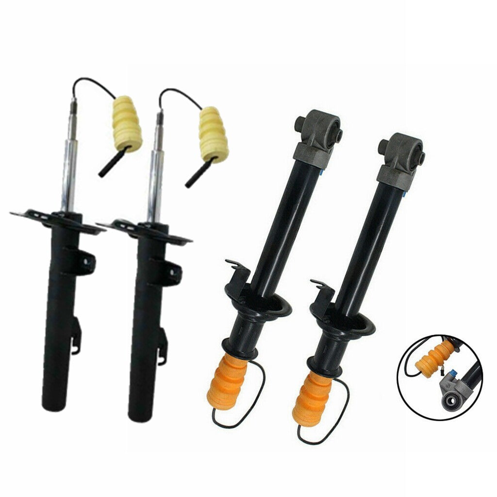 4xFront Rear Shock Absorber Strut Kit EDC for BMW E38 740i 740iL 750iL 1995-01