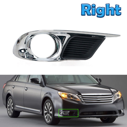 Front Bumper fog light lamp grille Trim cover Right for Toyota for Avalon 2011 2012