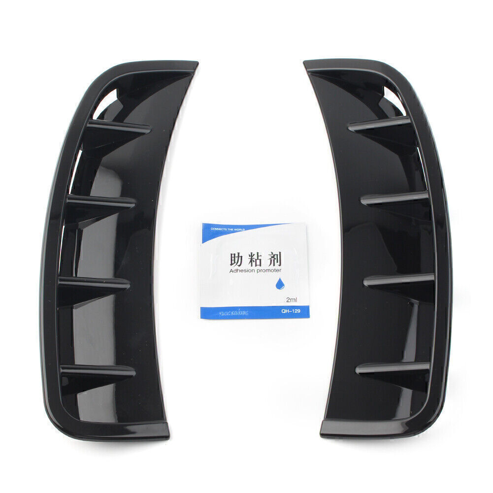 for Mercedes BENZ W177 A220 Front Wheel Air Vent Hood Fender Glossy Black