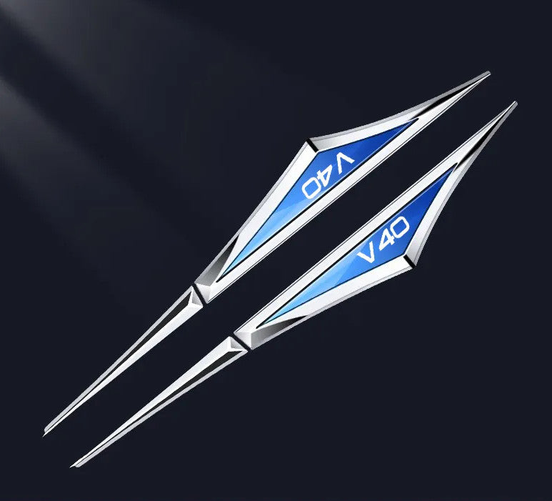 Suitable for Volvo S90 car keychains, key rings, suede leather horseshoe buckles
