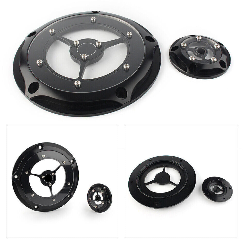 Motorcycle Derby Timing Timer Cover for Harley Road King Electra Glide Softail
