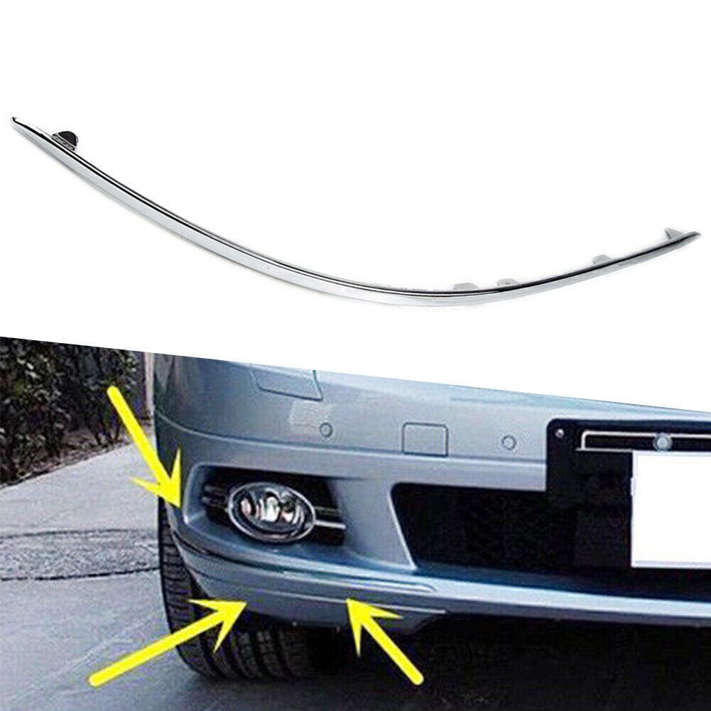 Avantgarde Front Bumper Chrome Trim Right for Mercedes C Class W204 2007-2010