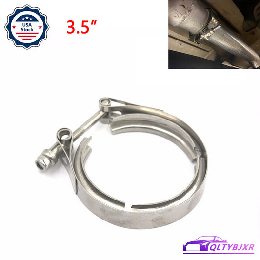 3.5 Inch V-Band Clamp Stainless Universal for Muffler Turbo Exhaust Downpipe