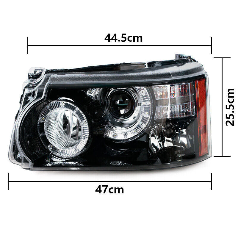 A pair of headlight assemblies for the for Land Rover for Range Rover Sport L320 2010 - 2013