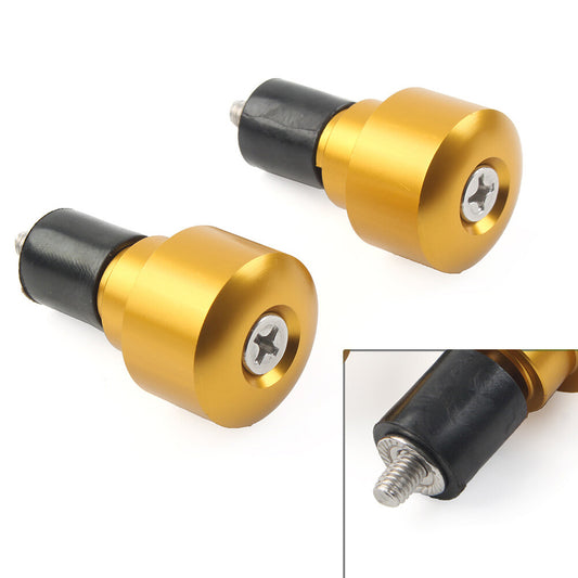 CNC Lenkergriffe Bar End Slider Cap f¨¹r for HONDA CBR600RR Motorrad Paar Golden