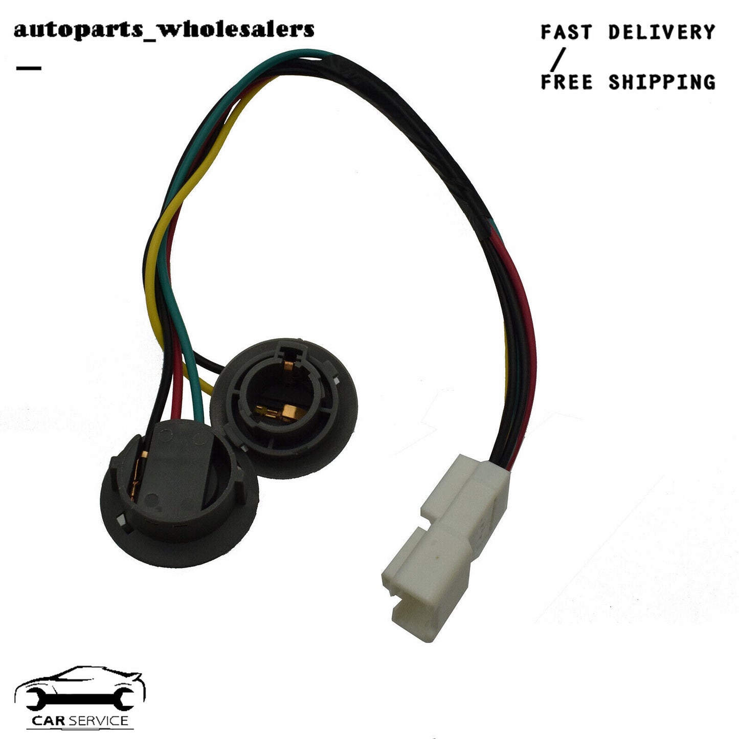FIT 09-13 for Kia Forte Taillights, Rear Taillight Socket and Wiring