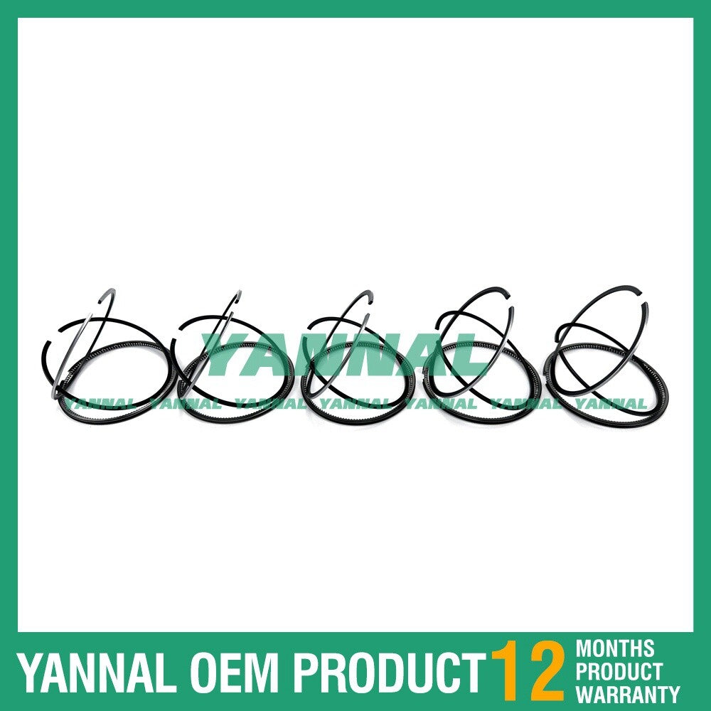 5 new F2803 Piston Ring Sets STD for Kubota BT CBD 3 Diesel Forklifts