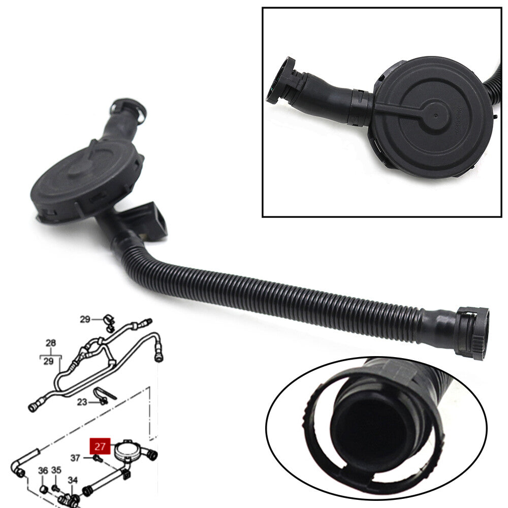 One crankcase ventilation valve for Porsche for Cayenne 3.2L V6 2004 2005 2006 95511076500