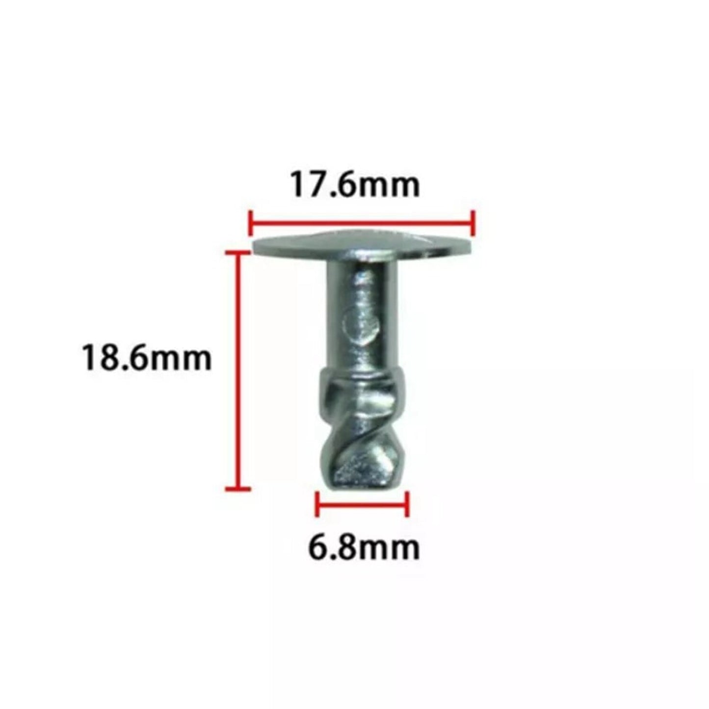 10X Dowel Pin 8D0805121 Under Engine Cover Undertray Clip Screws Fit for Audi for VW